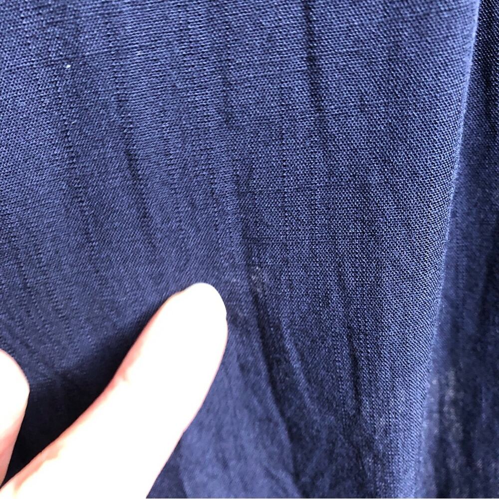 City Chic navy blue gold button down top size XXL / 24 - Picture 15 of 16